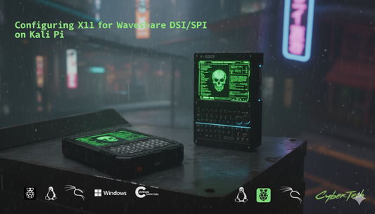How to Configure Kali Linux to Display on a Waveshare 4.3” Display (Pi Edge)