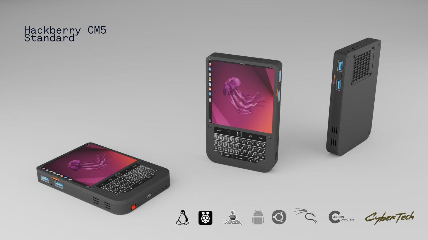 HackBerry Pi CM5 with Linux Kali - Unbuntu - Pi OS - RetroPi - Android