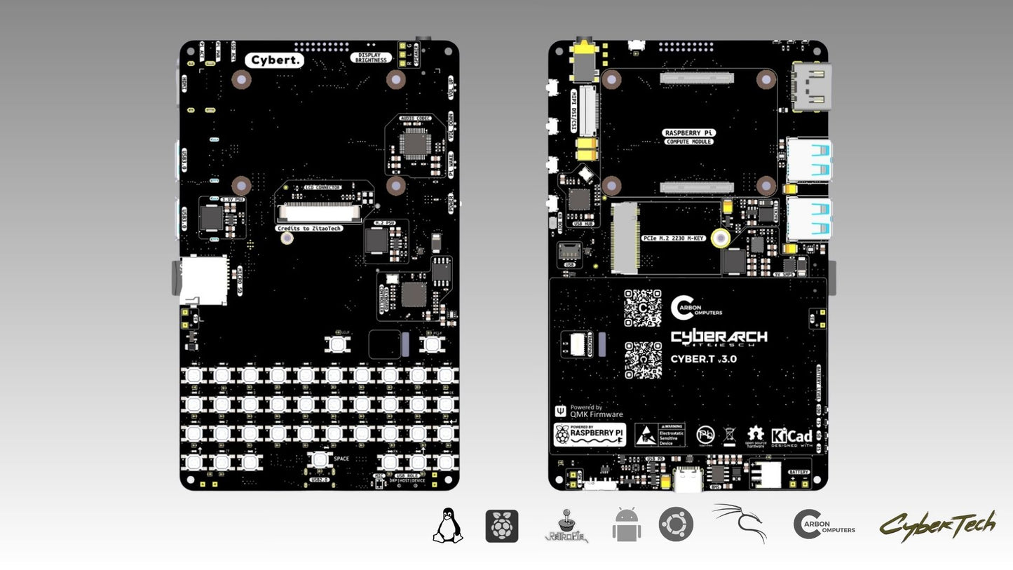 Cybert. v3.0- Raspberry Pi CM5 Terminal - Beta (Pre-Order Open)