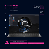 XPS Cyber Laptop with Win + Dual Boot Kali & BlackArch - Carbon Computers