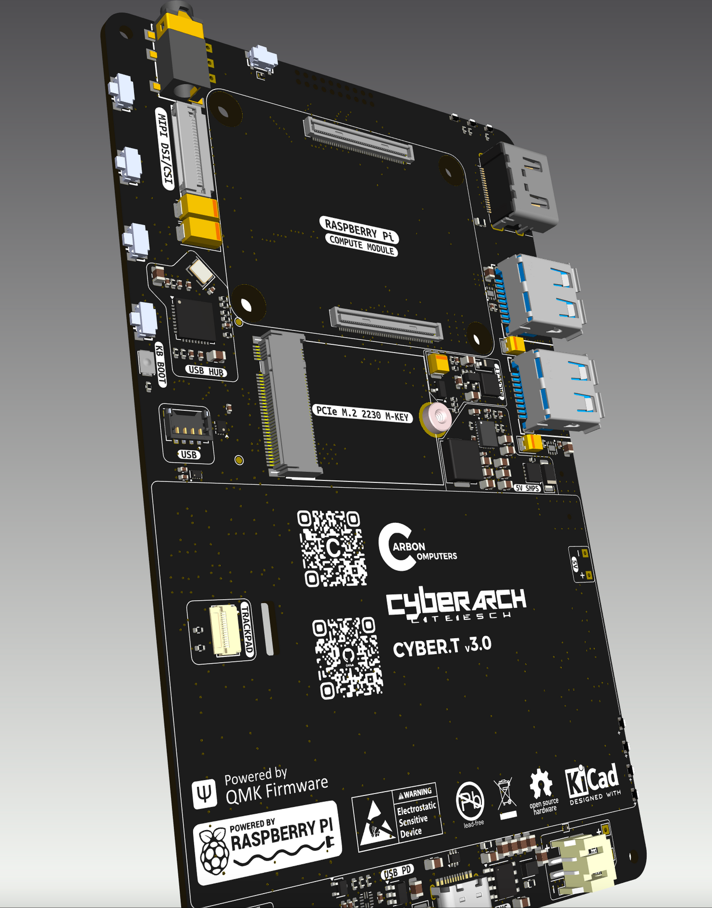 Cybert. v3.0- Raspberry Pi CM5 Terminal - Beta (Pre-Order Open)