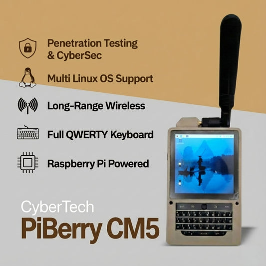 PiBerry Terminal - Raspberry CM5 Handheld