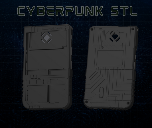 ZITAO HackBerry Pi - CyberPunk Case STL