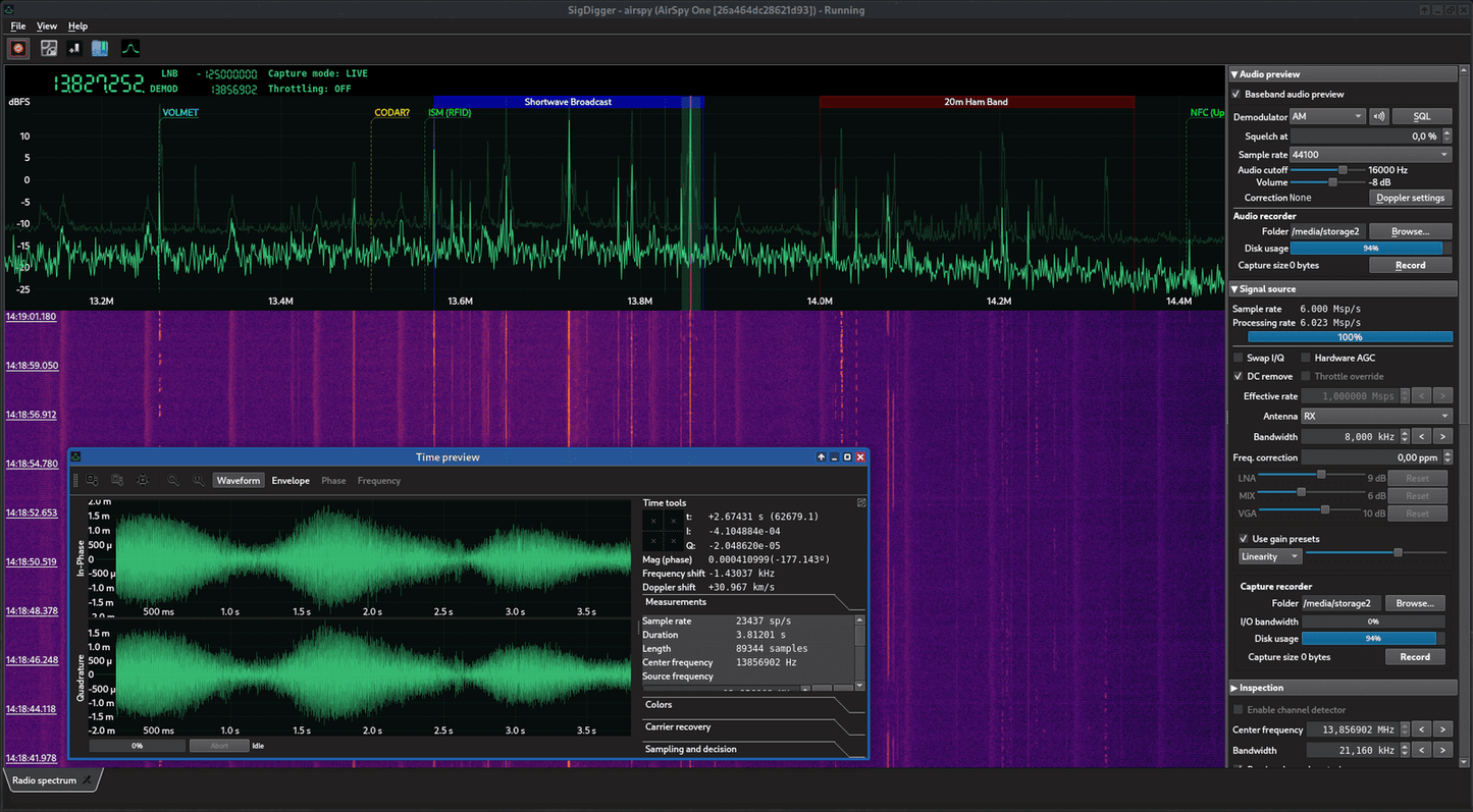 Dual Band RTL-SDR Antenna - 978MHz 1090MHz 6dBi Magnetic Base