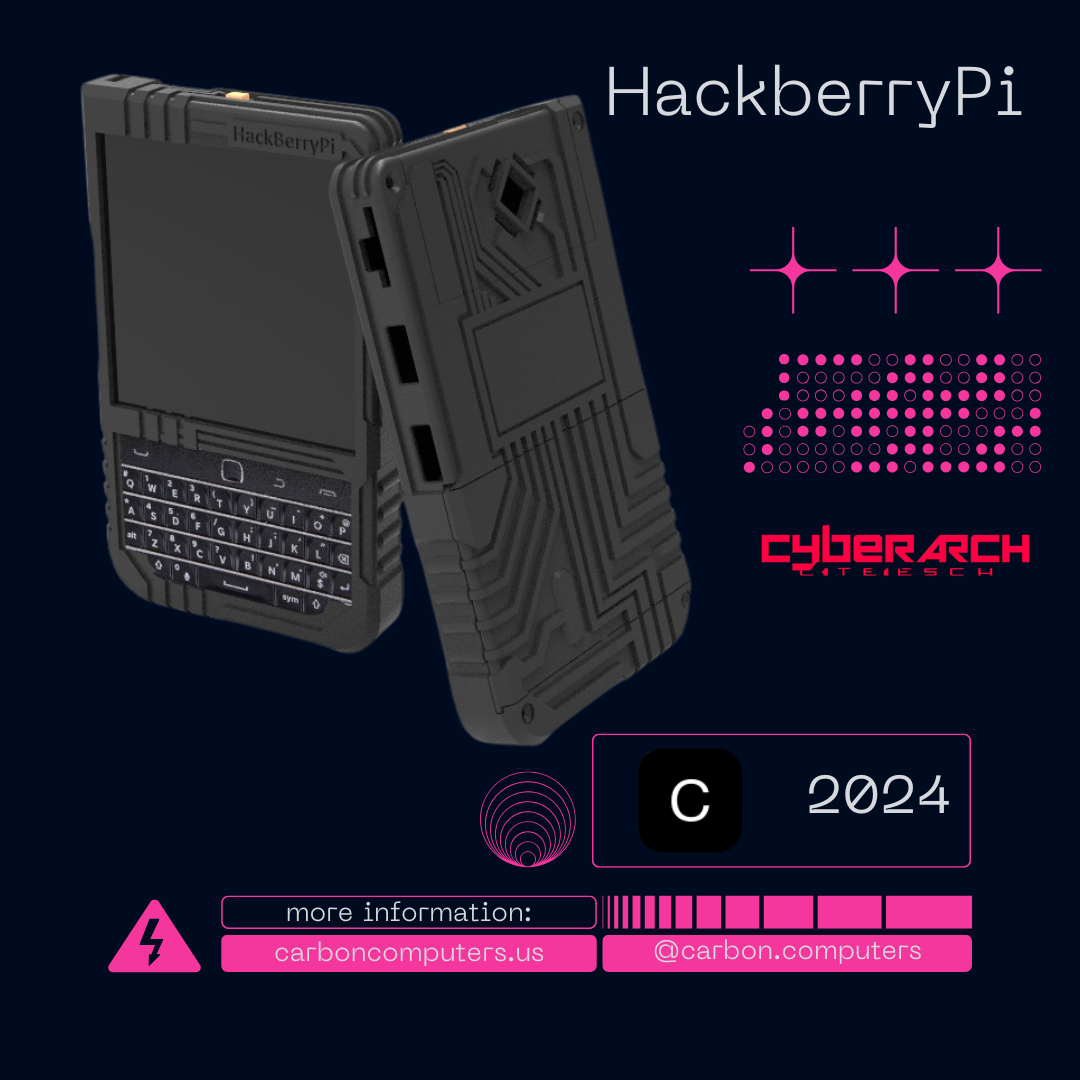 HackBerryPi with CyberPunk Case - Kali