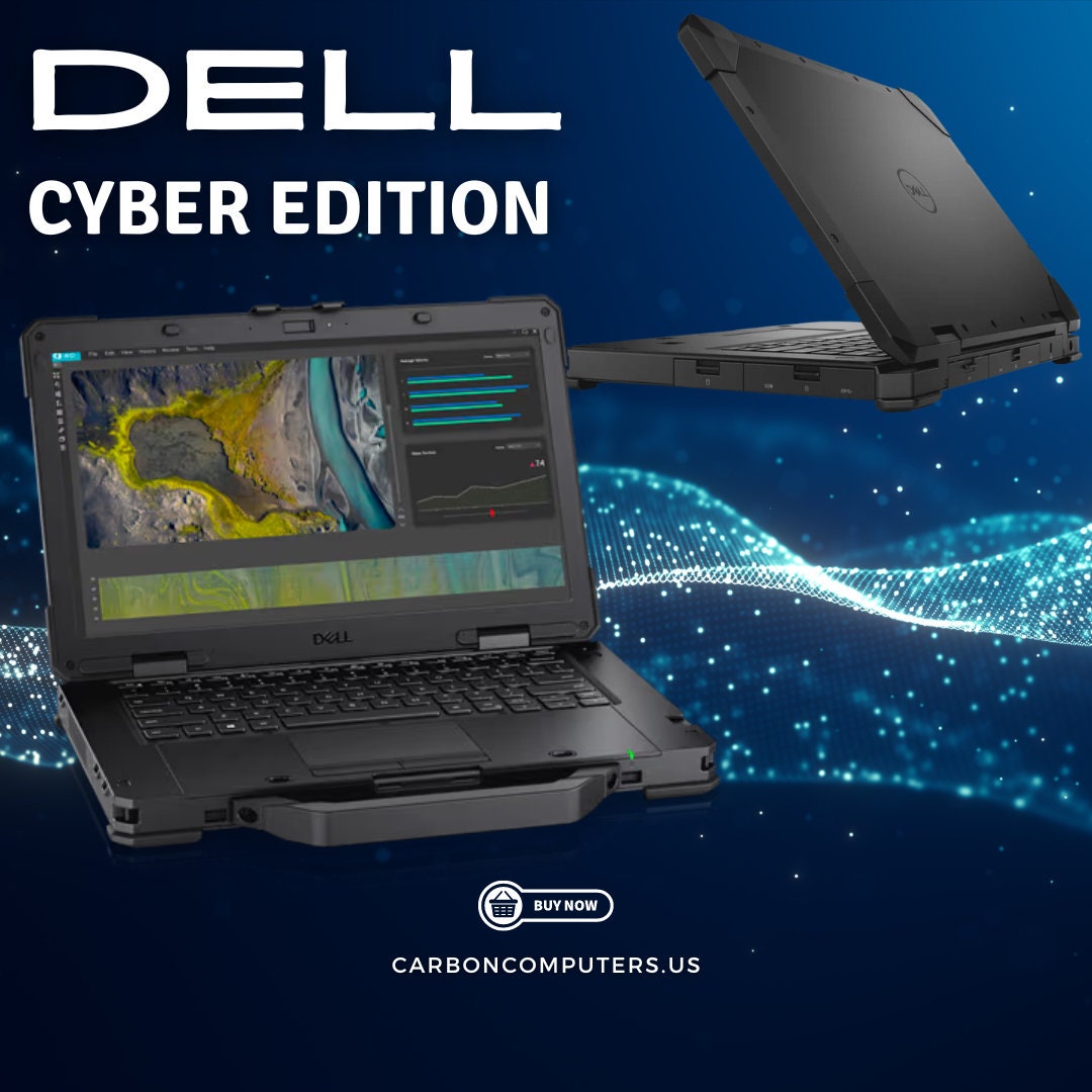 DELL-420 Cyber Rugged Laptop with Win + Dual Boot Kali & BlackArch