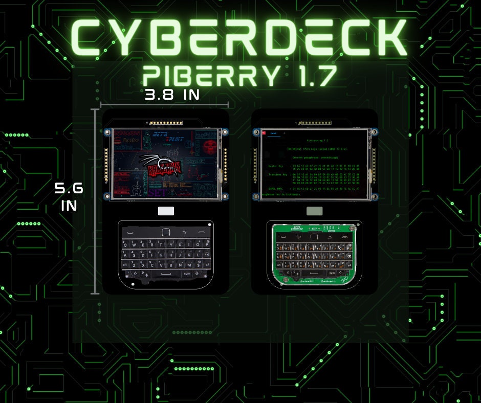 Raspberry Cyberdeck CyberDeck – Carbon Computers