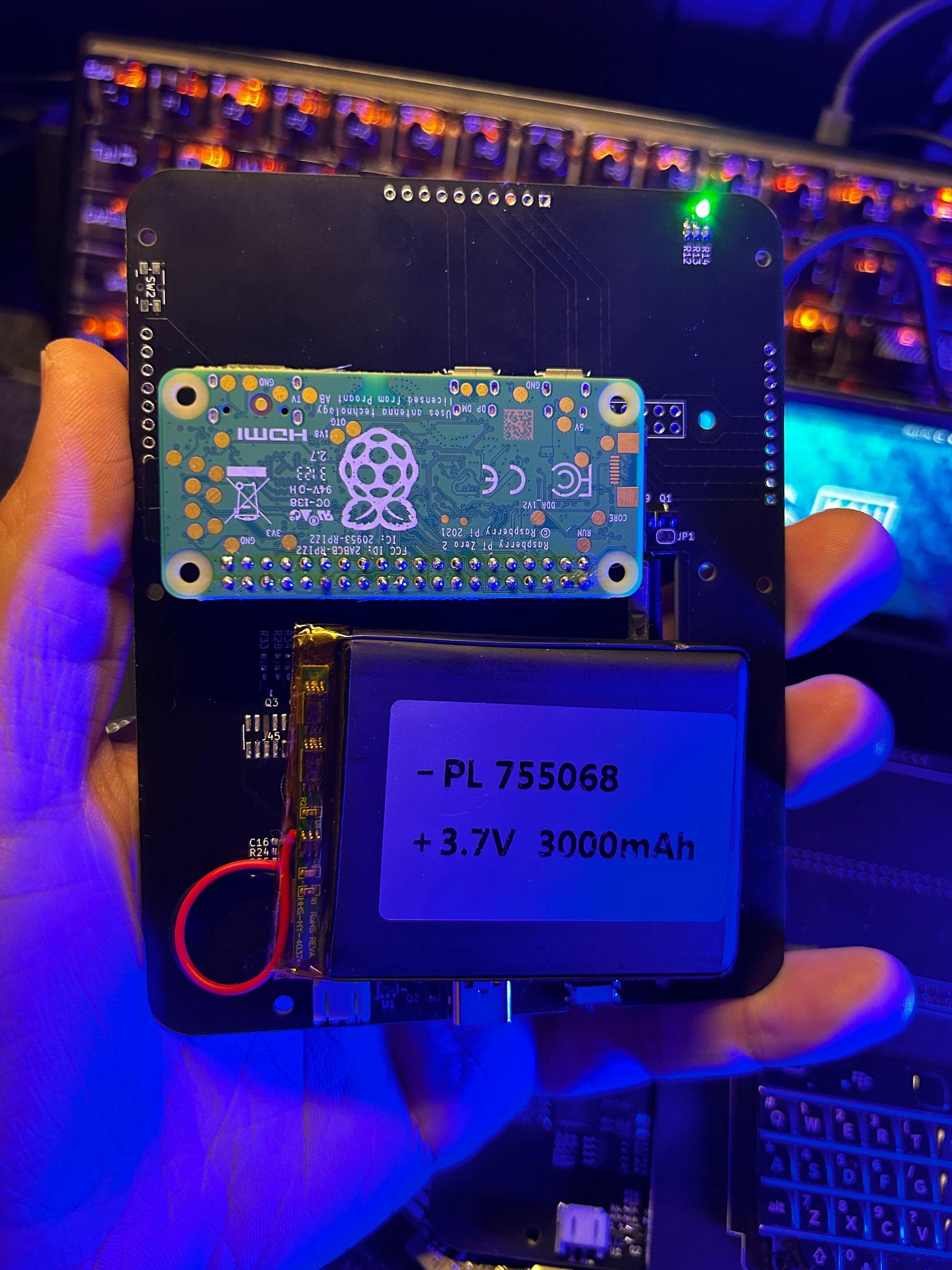 CyberDeck PiBerry 7.5 - Raspberry Pi Zero Handheld