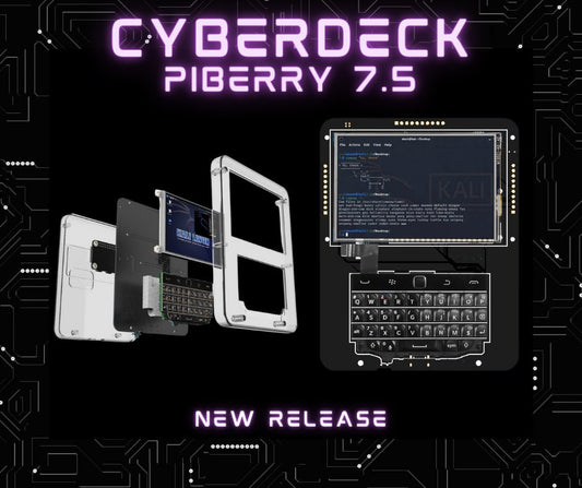 CyberDeck PiBerry 7.5 - Raspberry Pi Zero Handheld