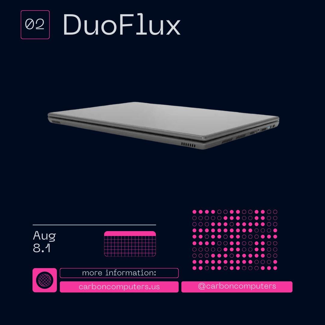 Cyber DuoFlux Laptop - Dual Display Windows + Dual Boot Kali & BlackArch