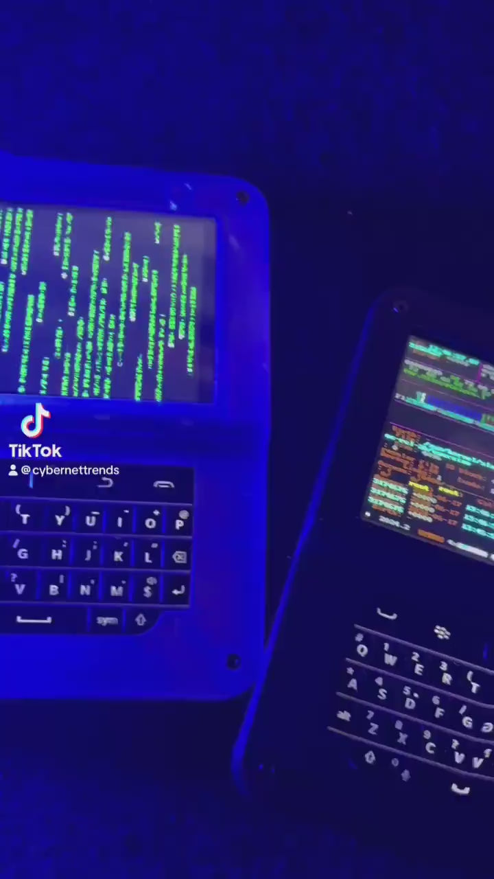 CyberDeck PiBerry 7.5 - Raspberry Pi Zero Handheld